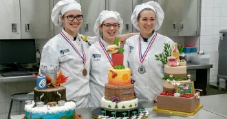 Audrianna (Audrey) Woodford, Nicole Stark and Elaine Rouse