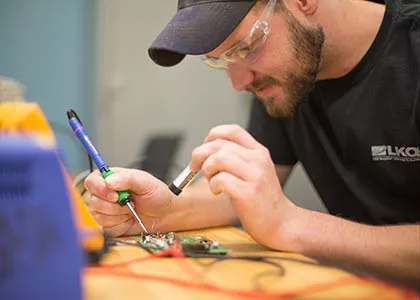 Electronics Student Image