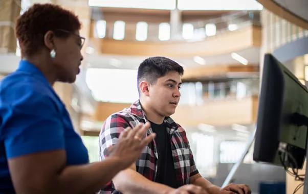 student and advisor